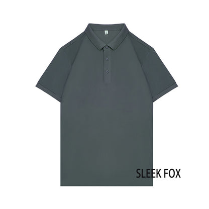 Breathable Cotton Mens Polo Shirt