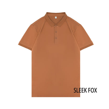 Breathable Cotton Mens Polo Shirt