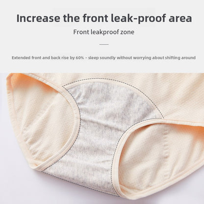 Breathable Cotton Women's Menstrual Panties with Leak Protection