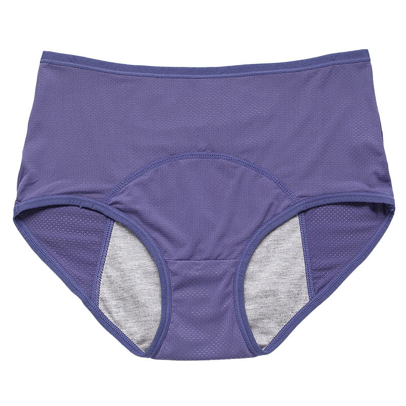 Breathable Cotton Women's Menstrual Panties with Leak Protection