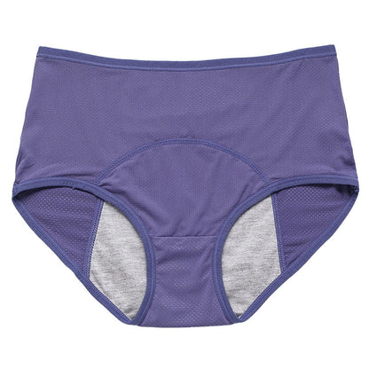 Breathable Cotton Women's Menstrual Panties with Leak Protection