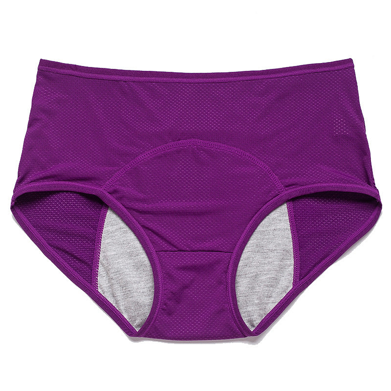 Breathable Cotton Women's Menstrual Panties with Leak Protection