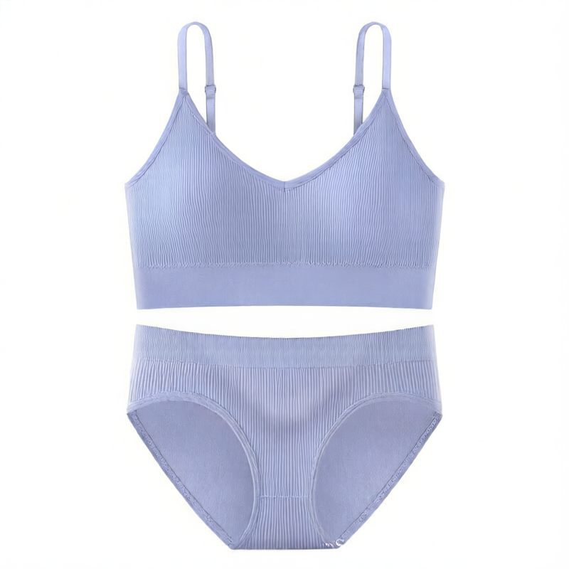 Breathable Detachable Sports Bra Set – Seamless & Traceless Yoga Underwear