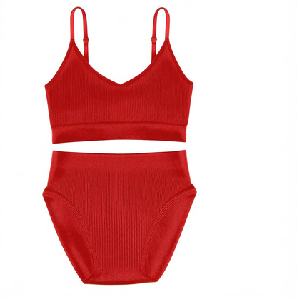 Breathable Detachable Sports Bra Set – Seamless & Traceless Yoga Underwear