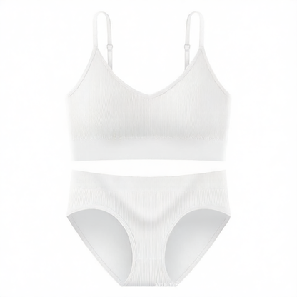 Breathable Detachable Sports Bra Set – Seamless & Traceless Yoga Underwear