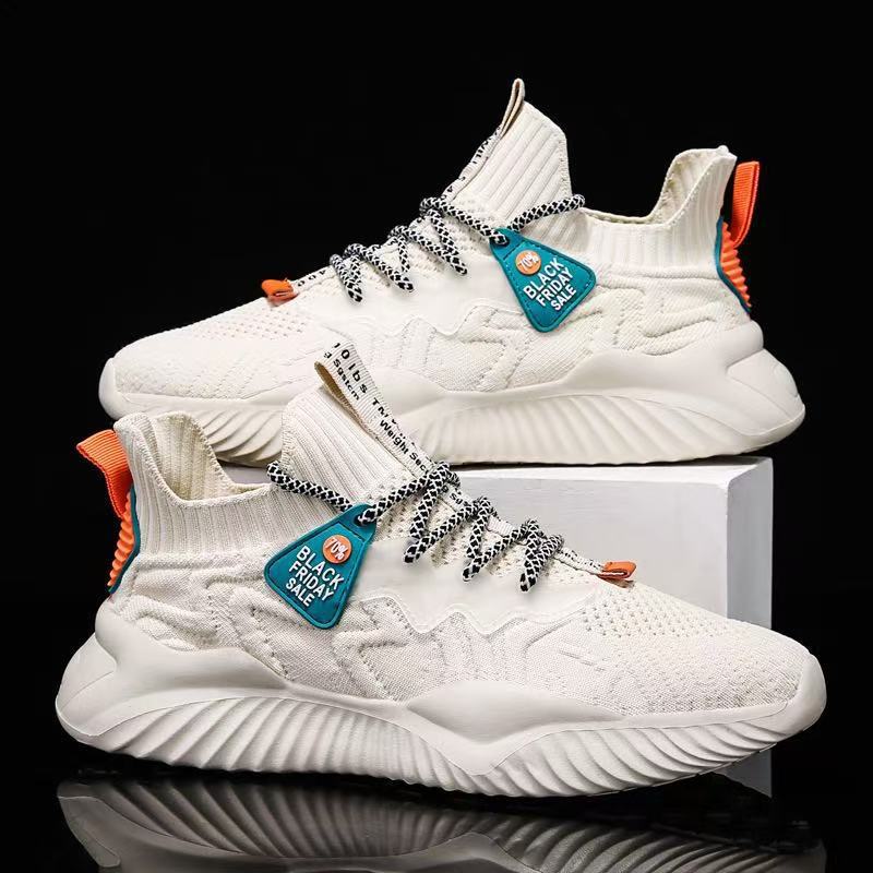 Breathable Fly-Knit Running Casual Sneakers