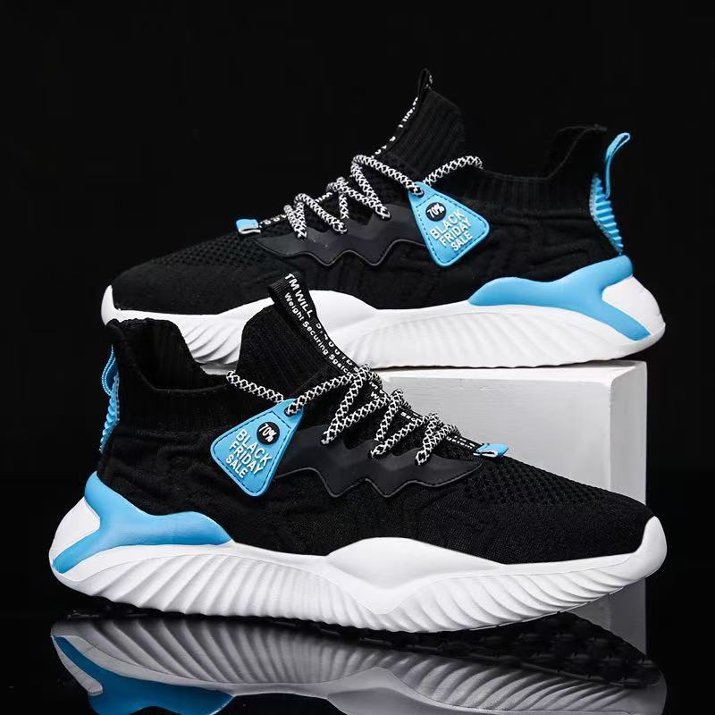 Breathable Fly-Knit Running Casual Sneakers