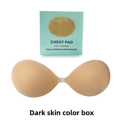Breathable front snap large-sized chest patch