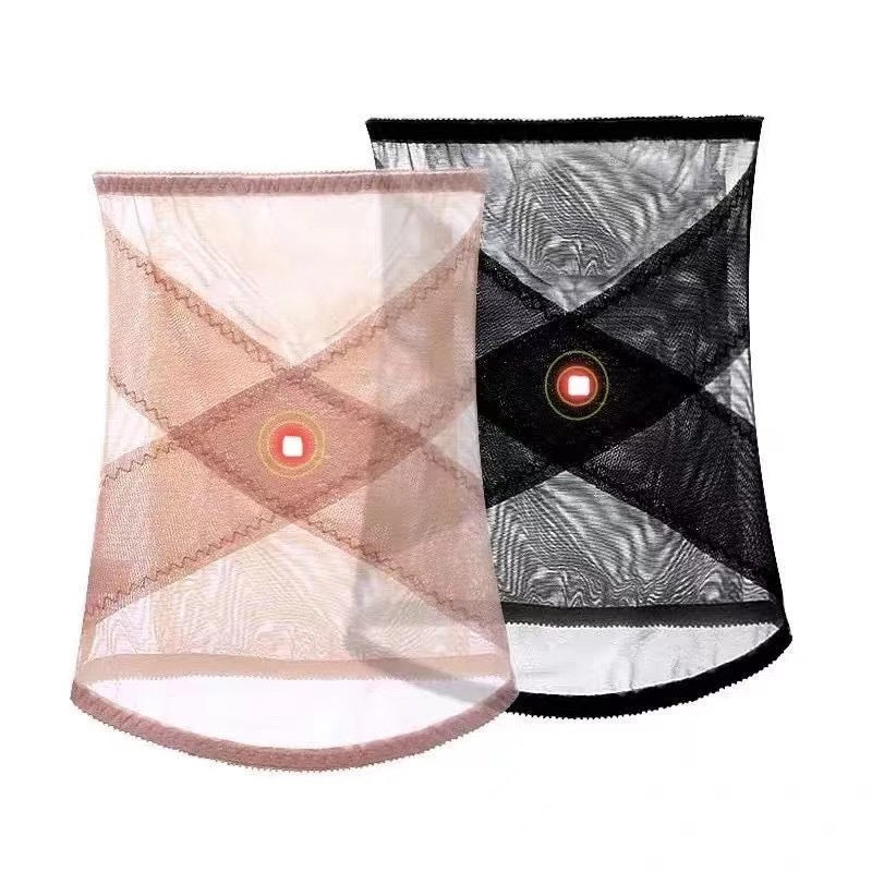 Breathable High-Waisted Anti-Rolling Belly Support