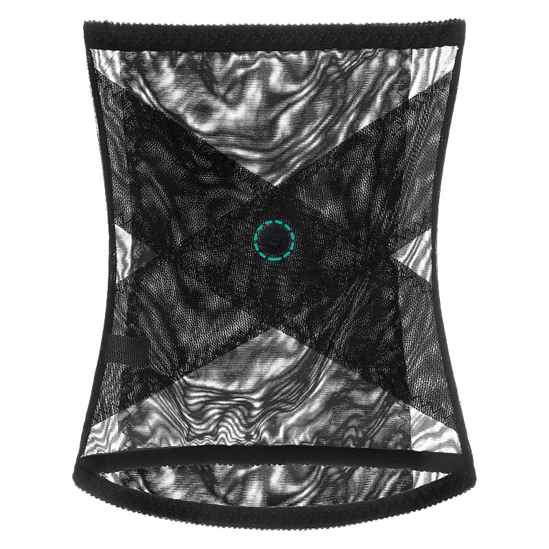 Breathable High-Waisted Anti-Rolling Belly Support