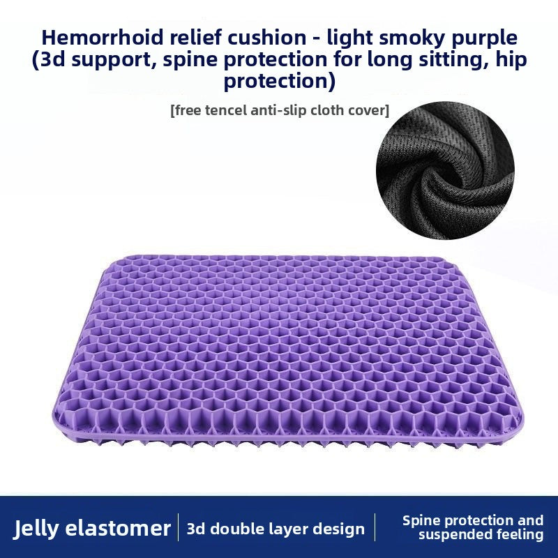 Breathable Honeycomb Gel Cooling Seat Cushion