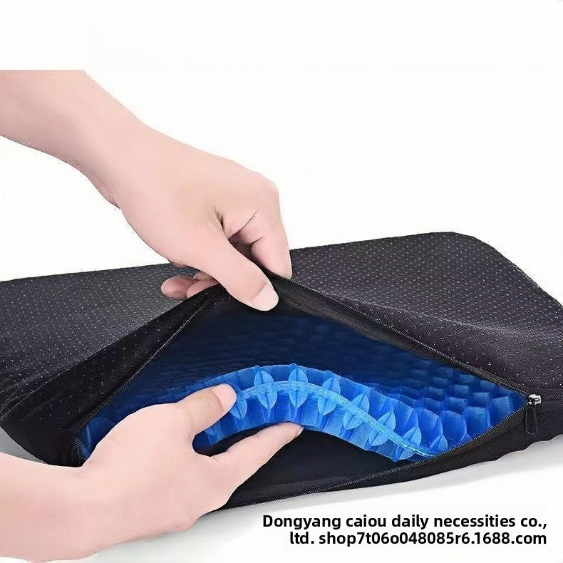 Breathable Honeycomb Gel Cooling Seat Cushion