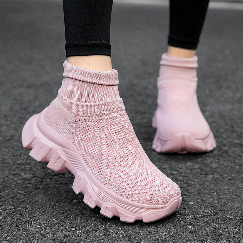 Breathable Knit Sports Shoes