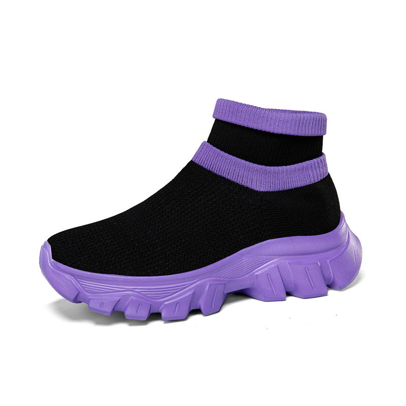 Breathable Knit Sports Shoes
