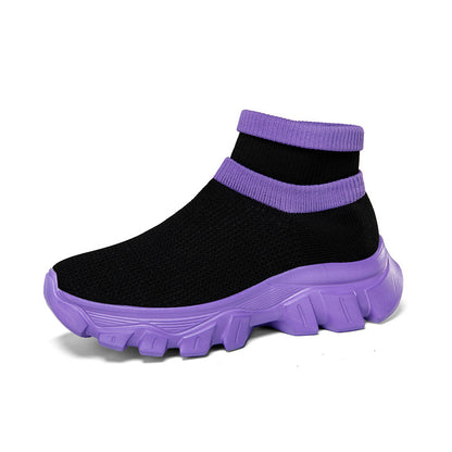Breathable Knit Sports Shoes