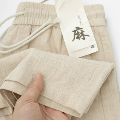 Breathable Linen Cotton Casual Shorts