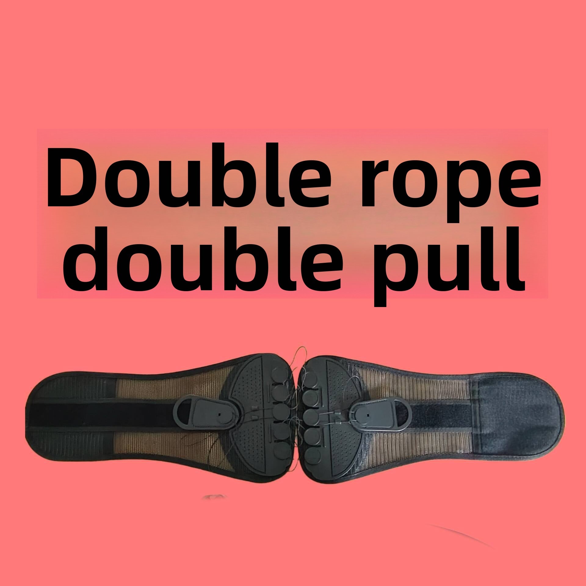 Breathable lumbar support belt
