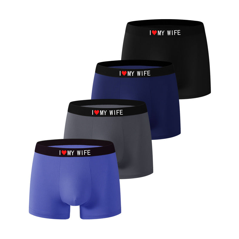 Breathable Men's Boxer Shorts Quick Dry Sport Underwear