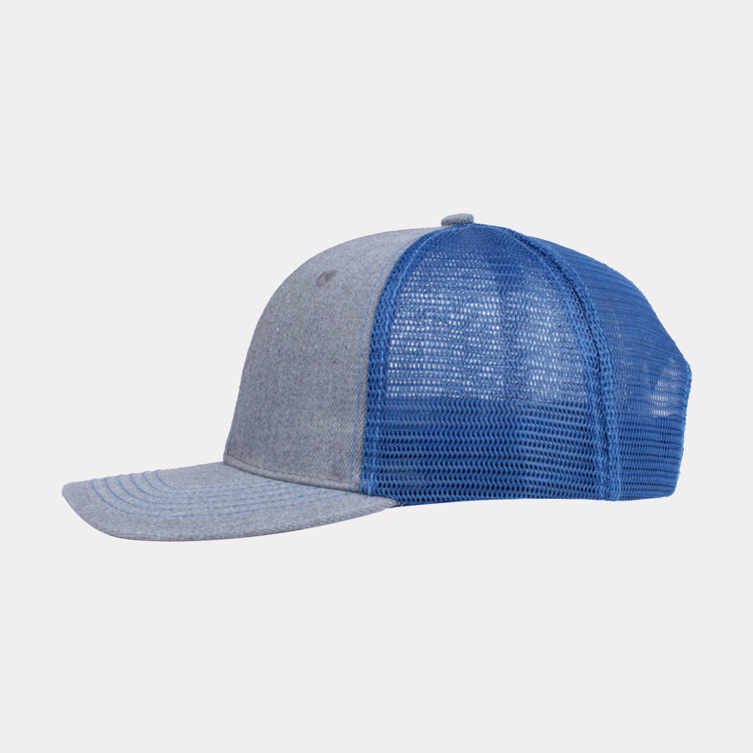 Breathable Mesh Baseball Cap with Curved Brim