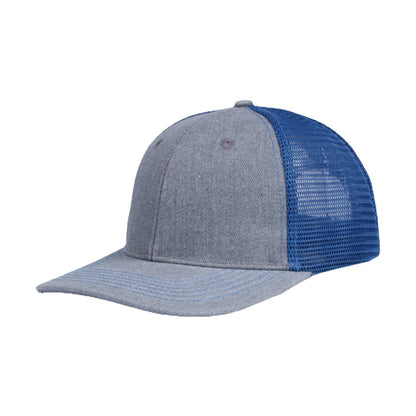 Breathable Mesh Baseball Cap with Curved Brim