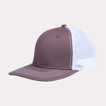 Breathable Mesh Baseball Cap with Curved Brim