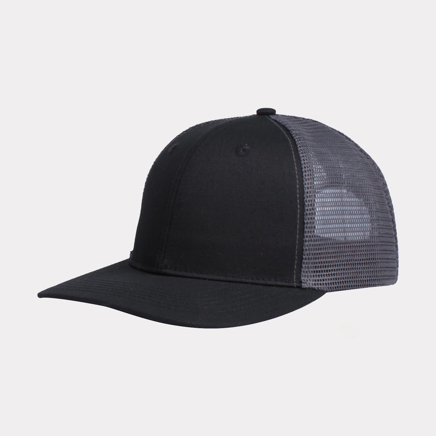 Breathable Mesh Baseball Cap with Curved Brim