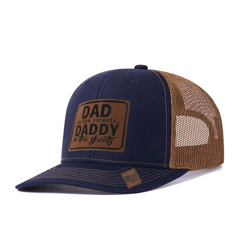 Breathable Mesh Baseball Cap with Curved Brim