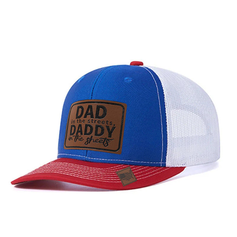 Breathable Mesh Baseball Cap with Curved Brim