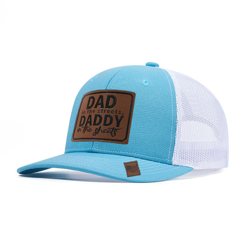 Breathable Mesh Baseball Cap with Curved Brim