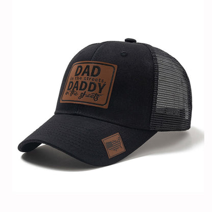 Breathable Mesh Baseball Cap with Curved Brim
