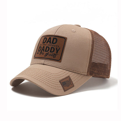 Breathable Mesh Baseball Cap with Curved Brim