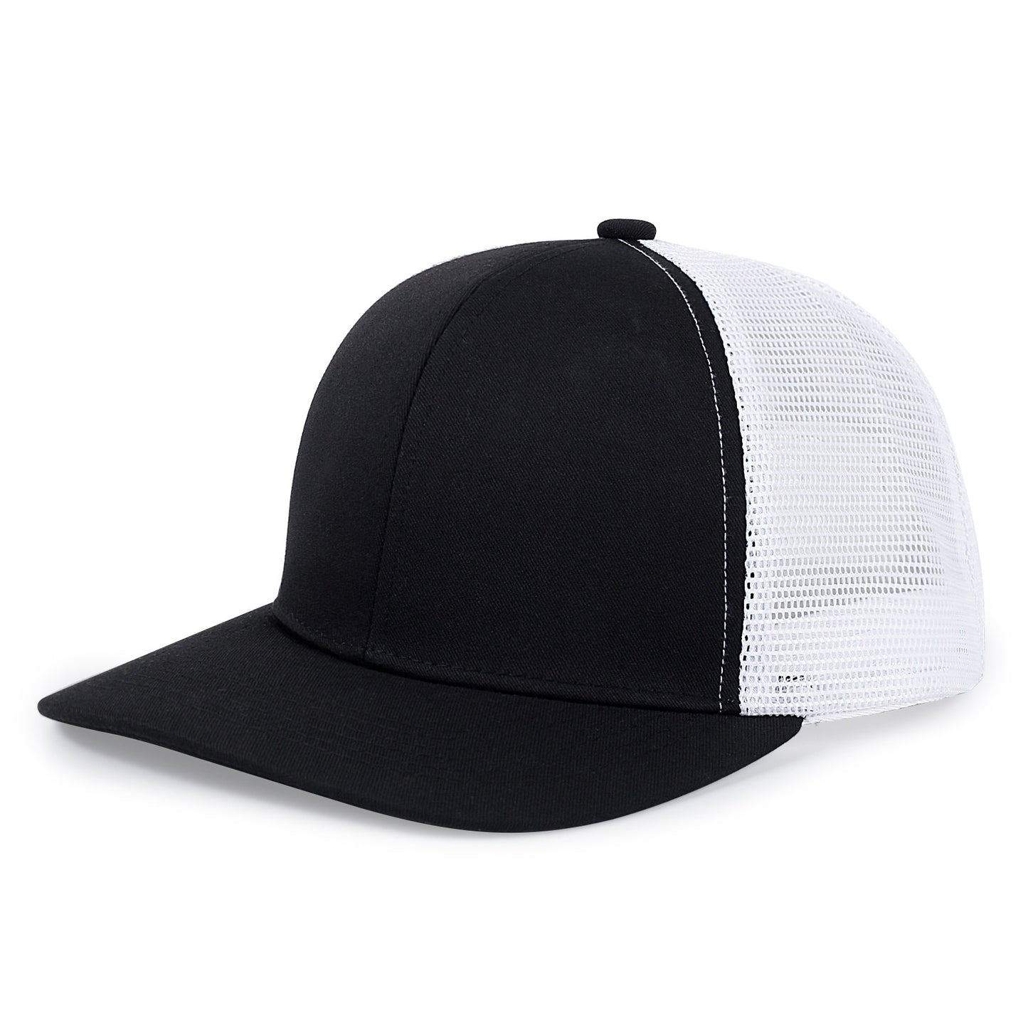 Breathable Mesh Baseball Cap with Curved Brim