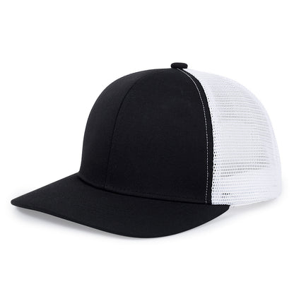 Breathable Mesh Baseball Cap with Curved Brim