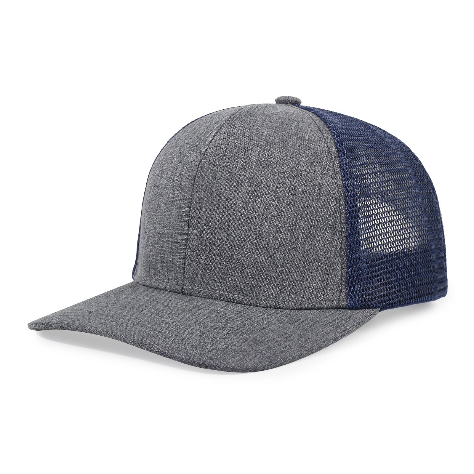 Breathable Mesh Baseball Cap with Curved Brim