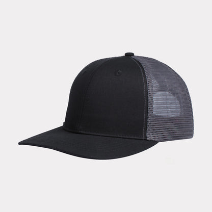 Breathable Mesh Baseball Cap with Curved Brim