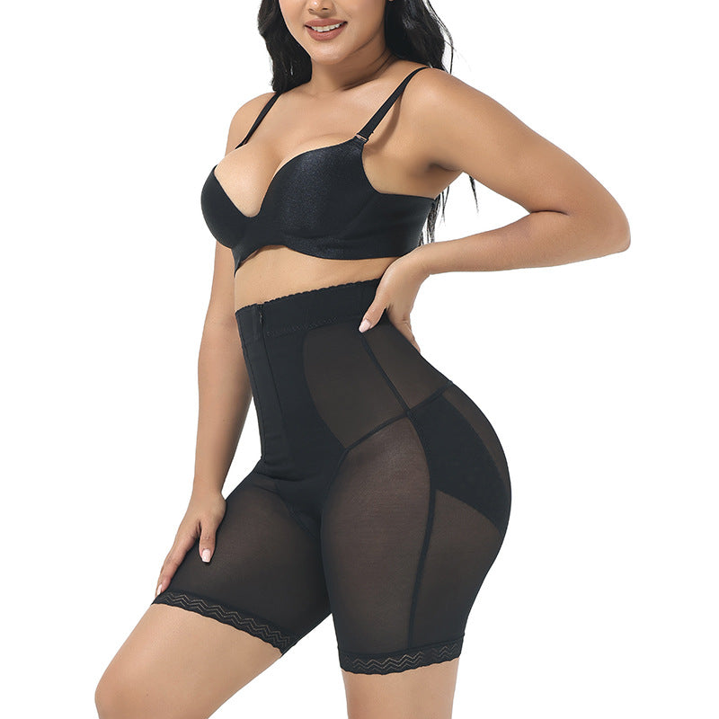 Breathable Mesh High Waist Shaping Pants with Hip Lift
