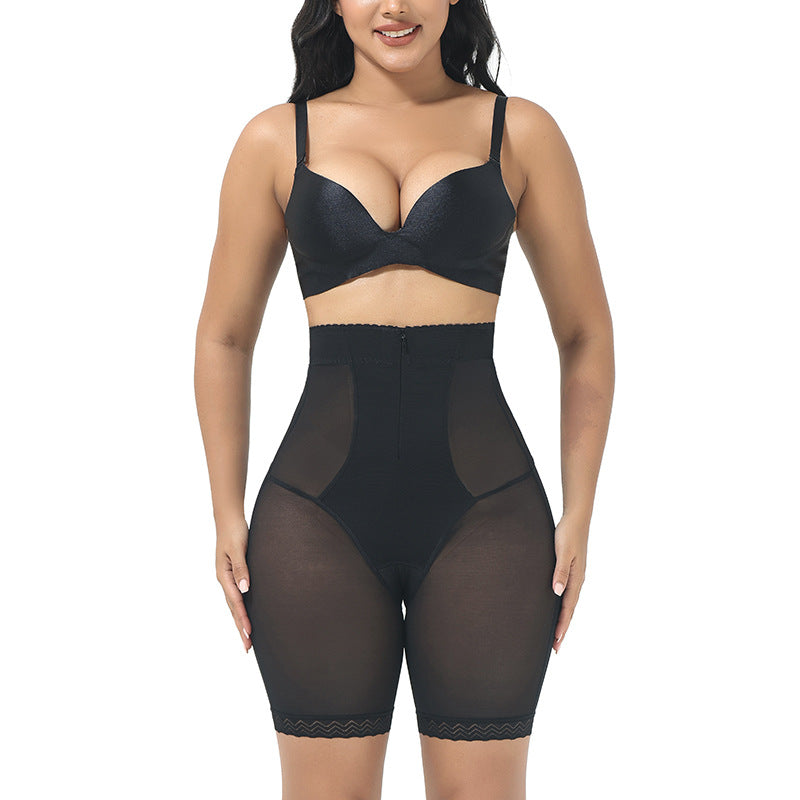Breathable Mesh High Waist Shaping Pants with Hip Lift