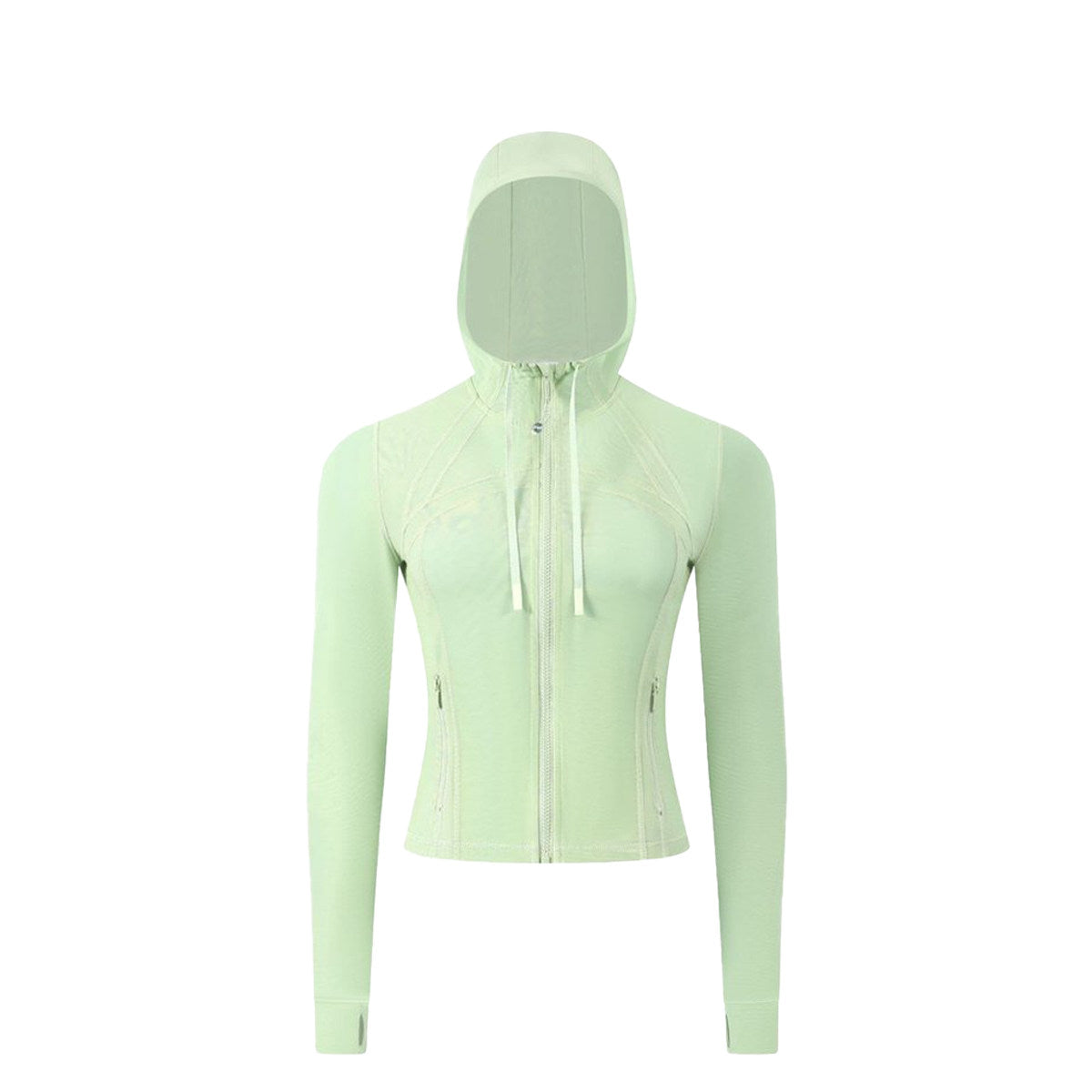 Breathable Mesh Hooded Yoga Sports Jacket