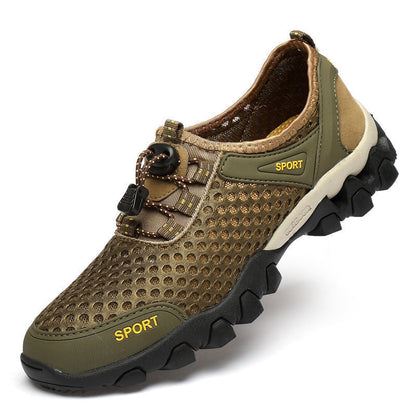 Breathable Mesh Men's Casual Sports Shoes for Outdoor Hiking