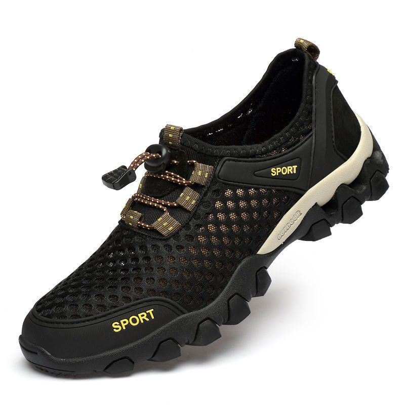 Breathable Mesh Men's Casual Sports Shoes for Outdoor Hiking