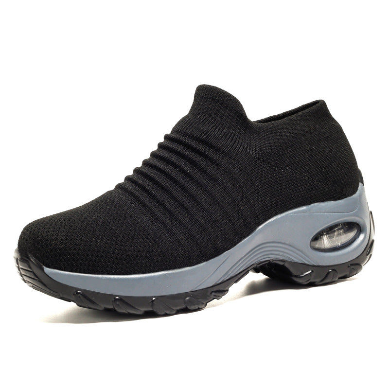 Breathable Mesh Slip-On Casual Shoes