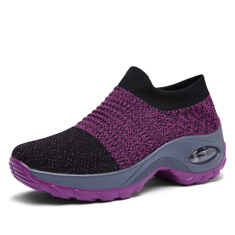 Breathable Mesh Slip-On Casual Shoes