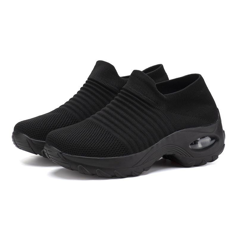 Breathable Mesh Slip-On Casual Shoes