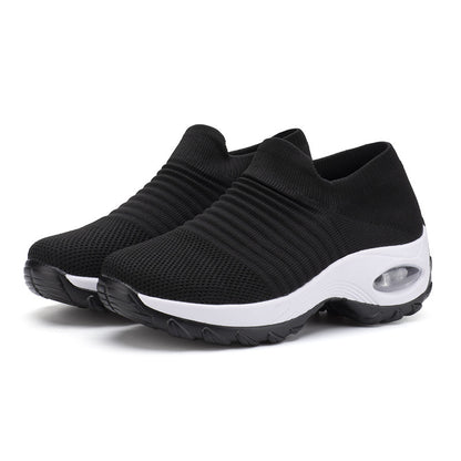 Breathable Mesh Slip-On Casual Shoes