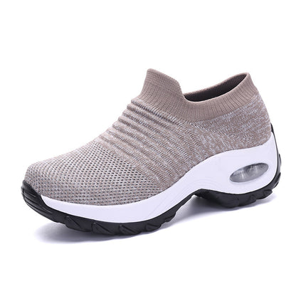 Breathable Mesh Slip-On Casual Shoes