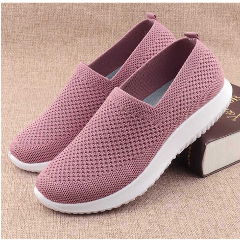 Breathable Mesh SlipOn Comfort Shoes