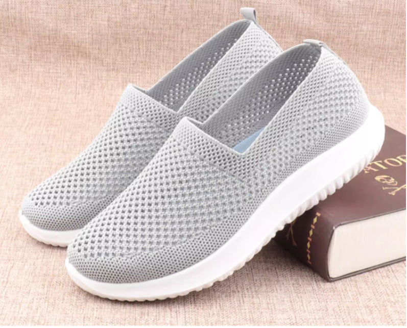Breathable Mesh SlipOn Comfort Shoes