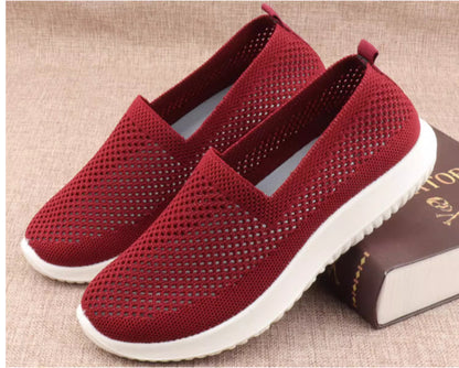 Breathable Mesh SlipOn Comfort Shoes