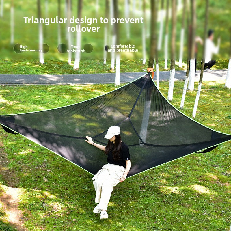 Breathable Mesh Triangle Hammock