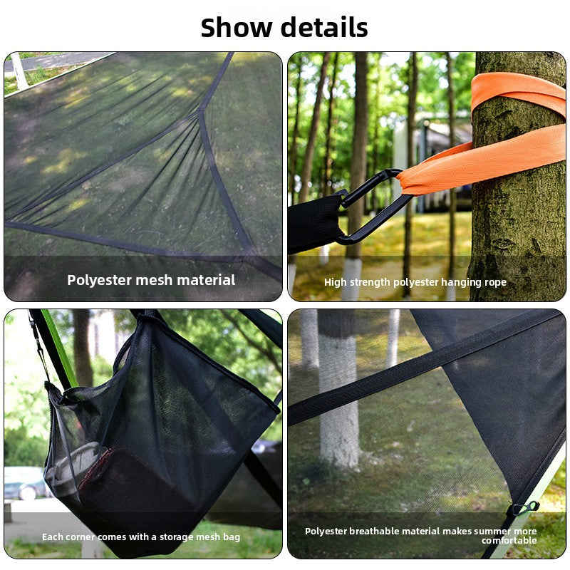 Breathable Mesh Triangle Hammock